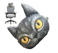 Appui-nuque pour voiture - Oreiller appui-tête en forme de chat avec charbon actif, coussinet cervical désodorisant et déshumidifiant | Oreiller ergonomique mignon pour le cou de voiture pour ,