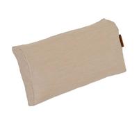 Appui-tête ""Adaptia"" lin beige 40 x 22 x 6 cm en texaline - Hespéride