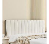 Appui-tête amovible de luxe - Dossier de lit double fin de 7,6 cm, panneau mural anti-impact, tête de lit anti-impact, design unique de sangle pour une installation facile (king/kin (taille : 190 x 60