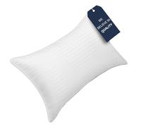 Appui-tête de lit - Appui-tête confortables, pour dormir, coussin en coton rembourré pour rester au frais toute la nuit, pour dormeurs sur le dos, yoga, méditation, lecture, voyage, camping, oreiller