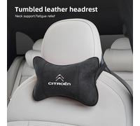 Appui-tête de siège de voiture, 1 pièce, Logo automatique, Protection du cou et de la colonne vertébrale, oreiller pour citroën C1 DS3 C2 C3 Vts C4 Saxo C4L C5 C6 C8 Xsara C3-XR