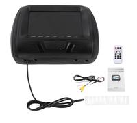 Appui-tête de Voiture Lecteur multimédia MP5 Moniteur LCD 7 Pouces Écran Large Haute définition Résolution 1024 x 600 Prise en Charge du Port USB Entrée vidéo bidirectionnelle
