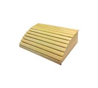 Appui-tête en bois pour sauna