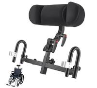 Appui-tête réglable pour fauteuil roulant pour personnes en situation de handicap, Coussin de soutien cervical à angle réglable, Soutien du cou pour utilisateurs de fauteuils manuels ou électriques