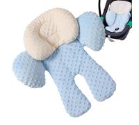 Appuie-tête - Coussin d'assise de 21,65 pouces - Coussin de nuque pour fille - Velours doux pour la peau pour dormir dans la poussette et dans la balançoire, idéal pour les voyages et les excursions