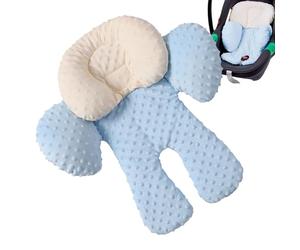 Appuie-tête - Coussin d'assise de 21,65 pouces - Coussin de nuque pour fille - Velours doux pour la peau pour dormir dans la poussette et dans la balançoire, idéal pour les voyages et les excursions