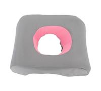 Appuie-tête de massage NSXAYIWE, coussin de visage ergonomique doux, conception conviviale pour oreiller de salon face vers le bas, expérience de relaxation sans traces pour les (Rose gris)