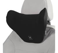 Appuie-Tête De Voiture Ergonomique Confortable Coussin De Soutien Pour Le Cou Siège De Voiture Polyester Mousse À Mémoire Largeur Ajustable 1 Pièce Pour Conduire Voyager Noir