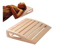 Appuie-tête en bois pour sauna - Confort idéal, cervical en bois massif, relaxation améliorée, accessoire de bain turc, idéal pour les bains turcs, coussins de sauna, relaxation profonde