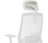 HJH Office - Appuie-tête pour chaise de bureau - COLORE - Résille - Blanc