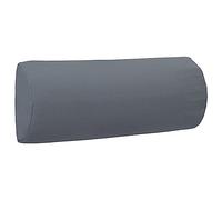 Appuie-tête pour chaise longue, gris, 40 x 7,5 x 15 cm, en textilène, coussin imperméable, rembourrage confortable pour chaise longue de jardin