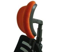 Appuie-tête réglable pour chaise de bureau, pivotant, appui-nuque et support dorsal pour chaise haute pivotante ergonomique, fauteuil de bureau (orange, clips de fixation de 3 cm)