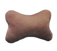 Appuie Tete Voiture Car Seat Headrest Plush Pillow Head Neck Support Cushion(1PC Brown)