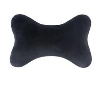 Appuie Tete Voiture Car Seat Headrest Plush Pillow Head Neck Support Cushion(1Pcs Black)