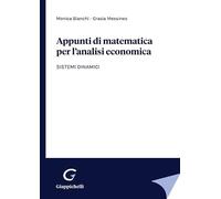 Appunti di matematica per l'analisi economica. Sistemi dinamici