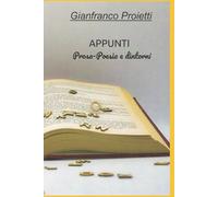 APPUNTI: Prosa Poesia e dintorni