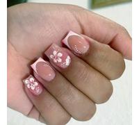 Appuyez Sur Des Clous De Fausses Collets Bâtons Sur Le Faux Acrylique Artificiel Pour Les Conceptions Diys Ongles Design