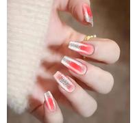 Appuyez Sur Des Clous De Fausses Collets De Bâtons Sur Le Faux Acrylique Artificiel Pour Les Conceptions Artistiques Design Clou