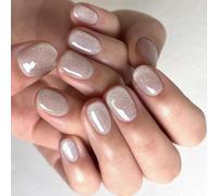 Appuyez Sur Des Ongles Set Cats Eye Faux Nails Couvertures Complètes Nails Artificiaux Manucure Nails Art Pour Les Passionnés Mode 24pcs Stick On
