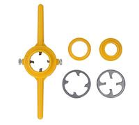 Appuyez sur Die Set NPT 1 / 2in 3/4in 1 pouce d'outil en alliage en acier en alliage pour tuyau en PVC 6pcs Durable Precision Cuting Easy Grip Lightweight Compact Design