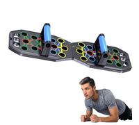 Appuyez Sur La Carte - Push Up Board | Boards De Poitrine Du Haut Du Corps | PC Gym Exercise Breed Training Tool For Muscle Pusup Exercice | Équipement D'exercice Musculaire Portable, Planche À Pompe