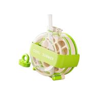 Appuyez sur le refroidisseur de boisson activé Bouteille d'eau de sport avec bacs à glace intégrés pour boissons froides Gym ou bureau. Utilisez une bouteille de bouteille portable pour canette de