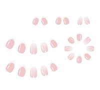 Appuyez sur les ongles Faux adhésif à broder Faux défauts d'approbation acrylique pour les designs artistiques Cliniques acryliques Ongles pour femmes Transparent