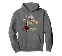 Appuyez sur Priez jusqu'à ce Que Quelque Chose se Passe Foi chrétienne Sweat à Capuche
