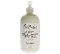 Apr s-shampoing hydratant quotidien l'huile de coco 100 % vierge de Shea Moisture pour unisexe - 375 ml