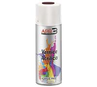 APR3 - S4008012 Vernis peinture Acrylique Multi-Usage, Couleur Marron Rouge RAL 8012, Aérosol En Fer-Blanc Recyclable de 400 ml