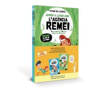 Aprèn a llegir amb l'Agència REMEI (Resolem Enigmes i Misteris Estranys i Intrigants) - Agència REMEI: Pack amb els llibres 1 i 2: Amb lletra MAJÚSCULA per aprendre a llegir