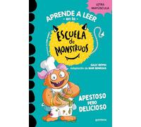 Aprender a leer en la Escuela de Monstruos 14 - Apestoso pero delicioso: En letra MAYÚSCULA (libros para niños a partir de 5 años)