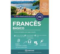 Aprender francês A2 básico. Curso completo com app e áudio: Aprender francês A2 com atividades, gramática, exercícios, áudio e vocabulário. Ideal para ... uso em sala de aula. Preparação para o DELF.