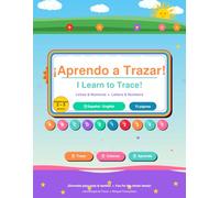 Aprendo a trazar! - I learn to trace!: Tracing book - Libro de trazos
