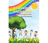 APRENDO PALABRAS: Dibujos para unir y colorear, ideal para mejorar vocabulario, concentración y motricidad fina