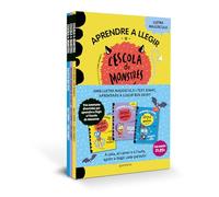 Aprendre a llegir a l'Escola de Monstres - Pack amb els llibres 4, 5 i 6: Amb lletra MAJÚSCULA (llibres per a nens a partir de 5 anys)