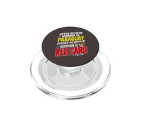 Après Examen : numéro 10. Couvert sa Bouche. La décision est Rouge PopSockets PopGrip pour MagSafe
