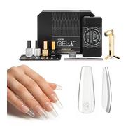 Aprés Gel-X® Kit de démarrage pour extensions d'ongles (Natural Coffin Long)