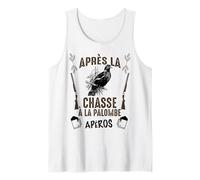 Après La Palombe Apéro Tradition Chasse Humour Chasseur Débardeur