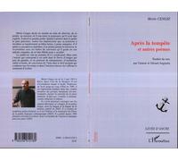 Après la tempête Et autres poèmes - Metin Cengiz - L'harmattan - broché - Poésie