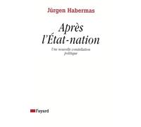 Après l'état nation