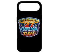 Après Que Dieu m'ait créé il y a 27 Ans, il a Dit Que c'était Le 27e Anniversaire de Tada. Coque pour iPhone Air