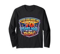 Après Que Dieu m'ait créé il y a 70 Ans, il a Dit Que c'était Le 70e Anniversaire de Tada Manche Longue