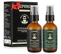Apres Rasage Homme, Baume Apres Rasage Homme, Hydratation du Visage et Soulagement des Bosses de Rasoir, Coffret Après Rasage Homme (120ml, Eucalyptus & Legno di Sandalo)
