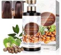 Après-Shampoing À L'huile De Ricin Pour La Croissance Des Cheveux, Après-Shampoing À L'huile De Ricin Pour Réparer La Croissance Des Cheveux, Après-Shampoing Contre La Chute Des Cheveux, Pour