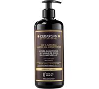 Après-Shampoing Anti-Chute À L'huile De Ricin - Démêlant & Nourrissant Pour Cheveux Secs Et Cassants - Enrichi En Kératine Et Huile D'argan - Sans Sulfate, Ogm, Huile Minérale - 500ml