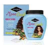 Après-shampoing, crème pour cheveux bouclés, crème capillaire pour améliorer les cheveux secs et crépus, définition des boucles, la force et l'endurance