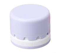 Après-shampoing en cire d'abeille pour couture avec coque en plastique, portable et compact, adapté pour les voyages et les travaux manuels quotidiens (violet clair)