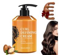 Après-shampoing Hydratant Volume Sans Rinçage, Définition Des Boucles Et Anti-frisottis, Crème Après-shampoing Sans Rinçage Pour Cheveux Hydratés (1 pièce)