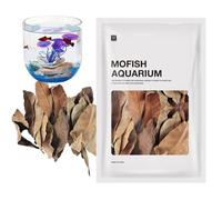 Après-shampoing pour aquarium - Feuille de longane 15 ~ 30 cm | Litière naturelle pour feuilles d'aquarium | Fournitures décoratives sûres pour aquariums et installations d'eau domestique pour une